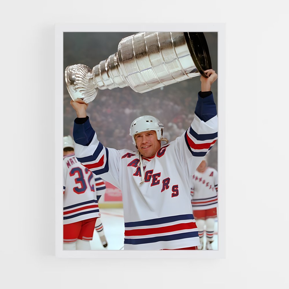 Poster Mark messier – affiche Hockey sur glace (vue 3)